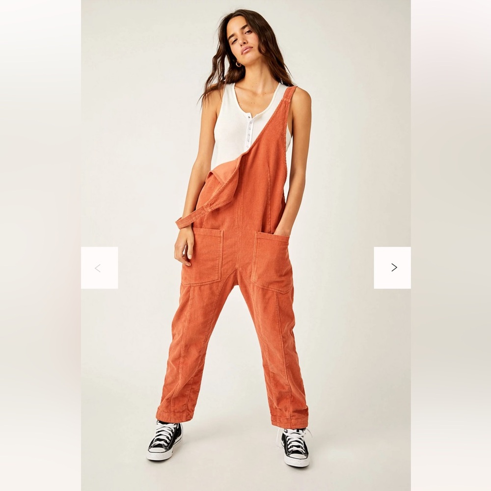 We The Free Orange Jumpsuit